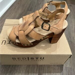 BED|STU Caitlin Sand Rustic Boots
